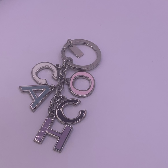 New Coach Letter Keychains (New never used without tags still packaged) - Picture 6 of 7